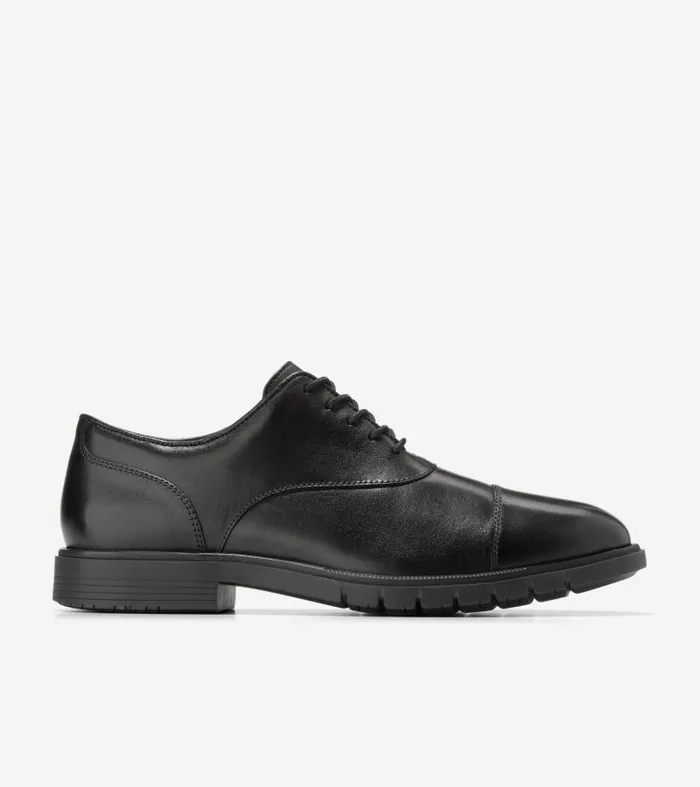 Men Men039s GrandFlex Dress Cap Toe Oxfords Black Cole Haan Oxfords