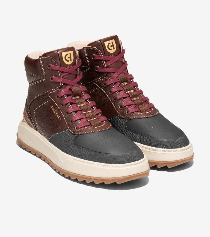 Men Men039s GrandPr Crossover Sneakerboot Red Cole Haan Sneakers