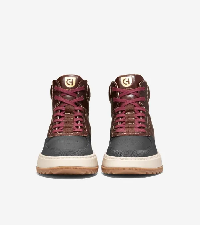 Men Men039s GrandPr Crossover Sneakerboot Red Cole Haan Sneakers