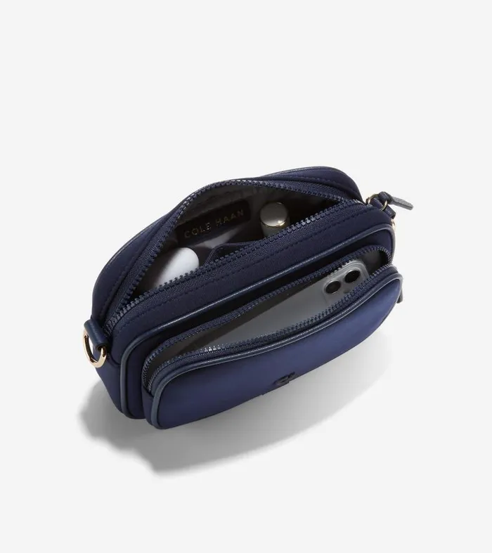 Men Men039s Neoprene Transit Bag Blue Cole Haan Bags and Backpacks