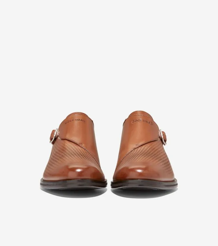 Men Men039s Washington Grand Laser Monk Strap Brown Cole Haan Loafers and Drivers Men Men039s Washington Grand Laser Monk Strap Brown Cole Haan Loafers and Drivers
