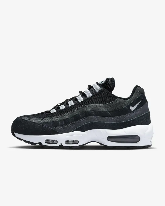 Men Nike All Shoes Air Max 95 Blackanthracitewhitepure Platinum