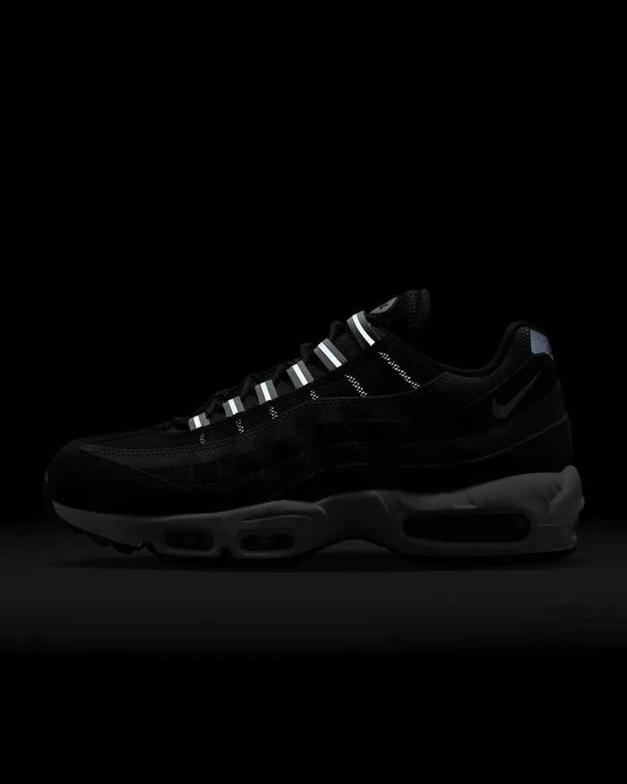 Men Nike All Shoes Air Max 95 Blackanthracitewhitepure Platinum
