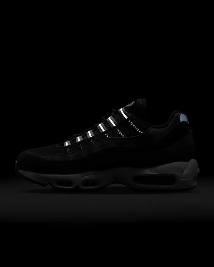 Men Nike All Shoes Air Max 95 Blackanthracitewhitepure Platinum