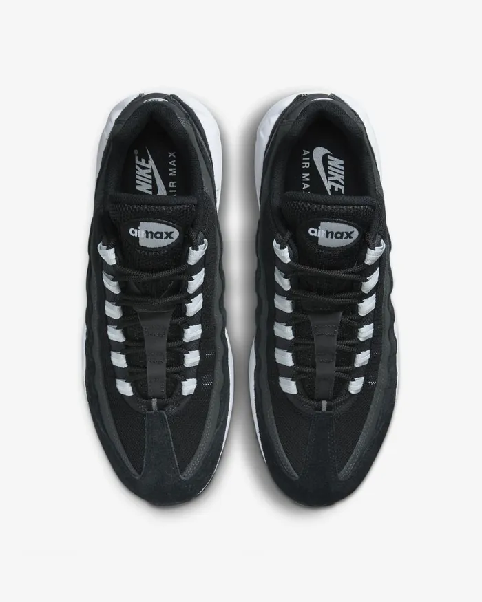 Men Nike All Shoes Air Max 95 Blackanthracitewhitepure Platinum