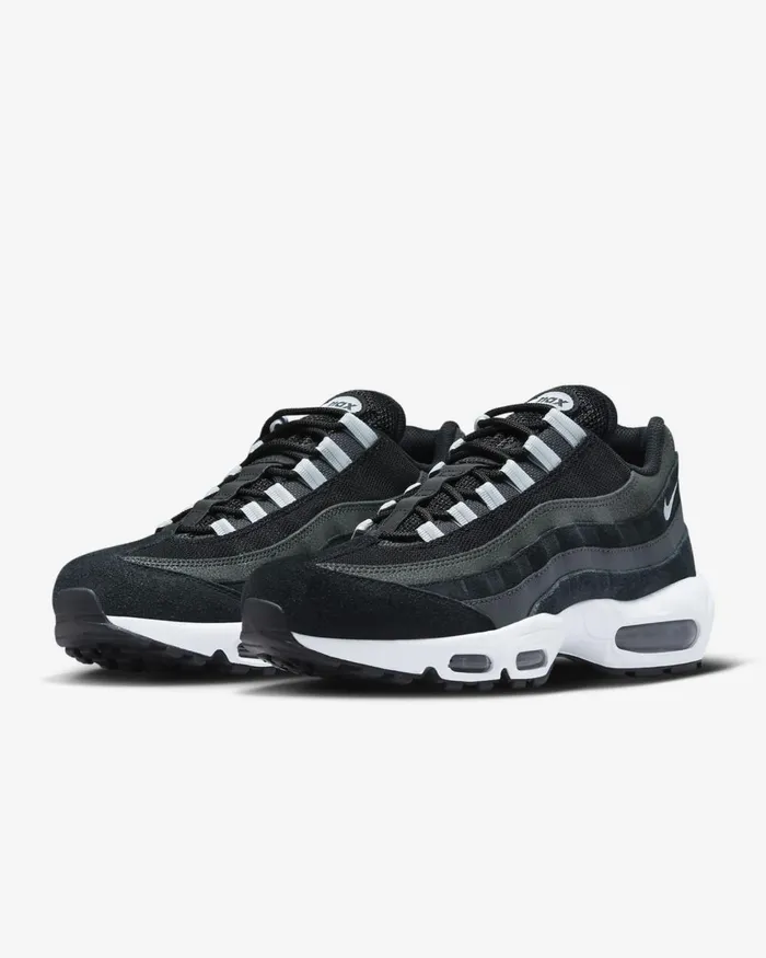 Men Nike All Shoes Air Max 95 Blackanthracitewhitepure Platinum