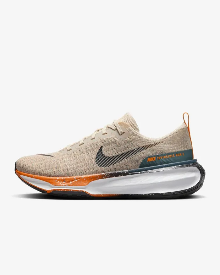 Men Nike All Shoes Invincible Run 3 Oatmealsafety Orangetotal Orangeblack