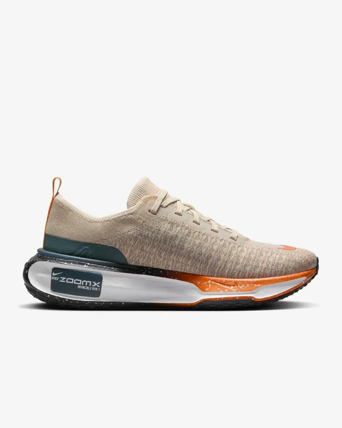 Men Nike All Shoes Invincible Run 3 Oatmealsafety Orangetotal Orangeblack