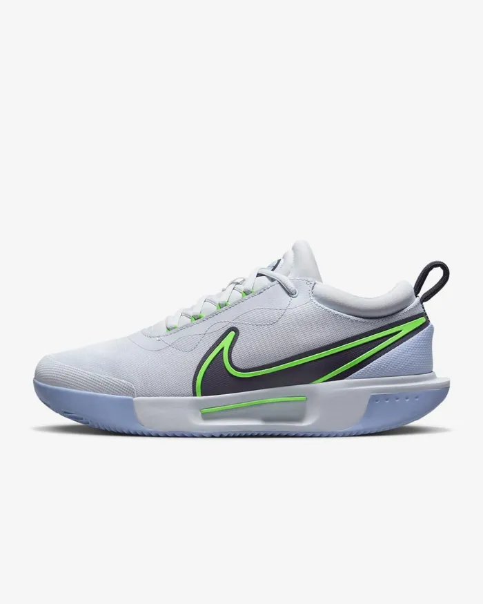 Men Nike All Shoes NikeCourt Air Zoom Pro Football Greygridironcobalt Blissgreen Strike