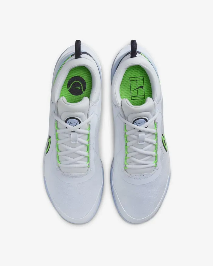 Men Nike All Shoes NikeCourt Air Zoom Pro Football Greygridironcobalt Blissgreen Strike