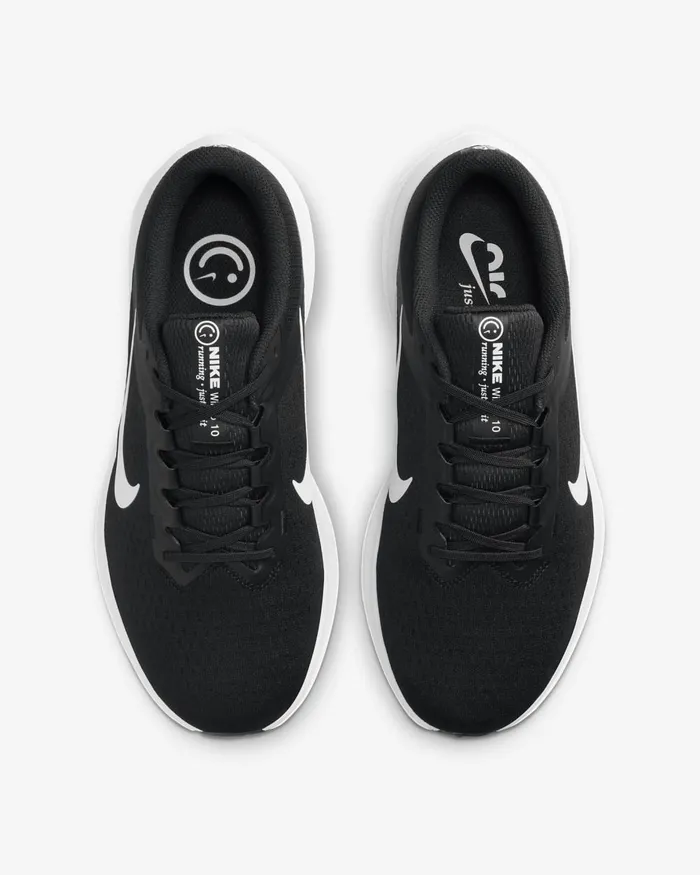 Men Nike All Shoes Winflo 10 Blackblackwhite