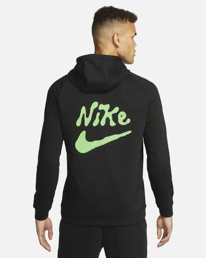 Men Nike Hoodies And Sweatshirts DriFIT Studio 03972 Blackwhite