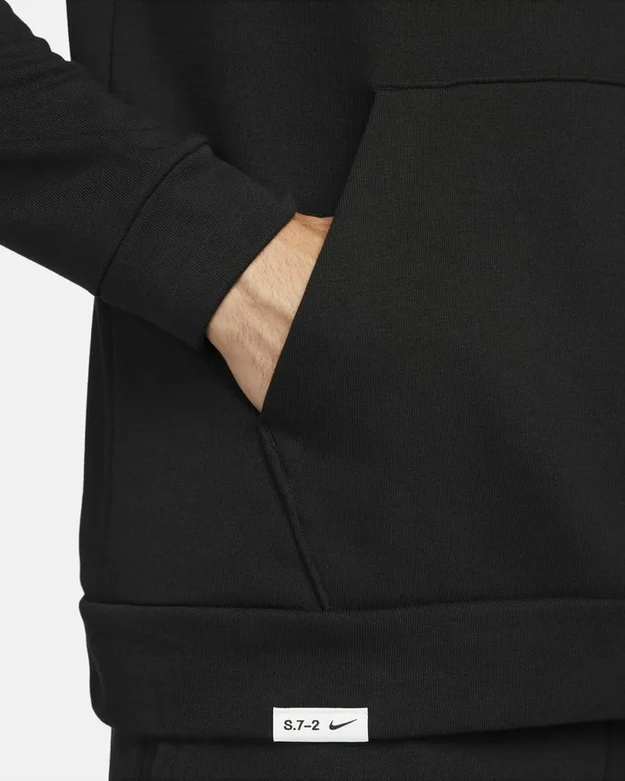 Men Nike Hoodies And Sweatshirts DriFIT Studio 03972 Blackwhite