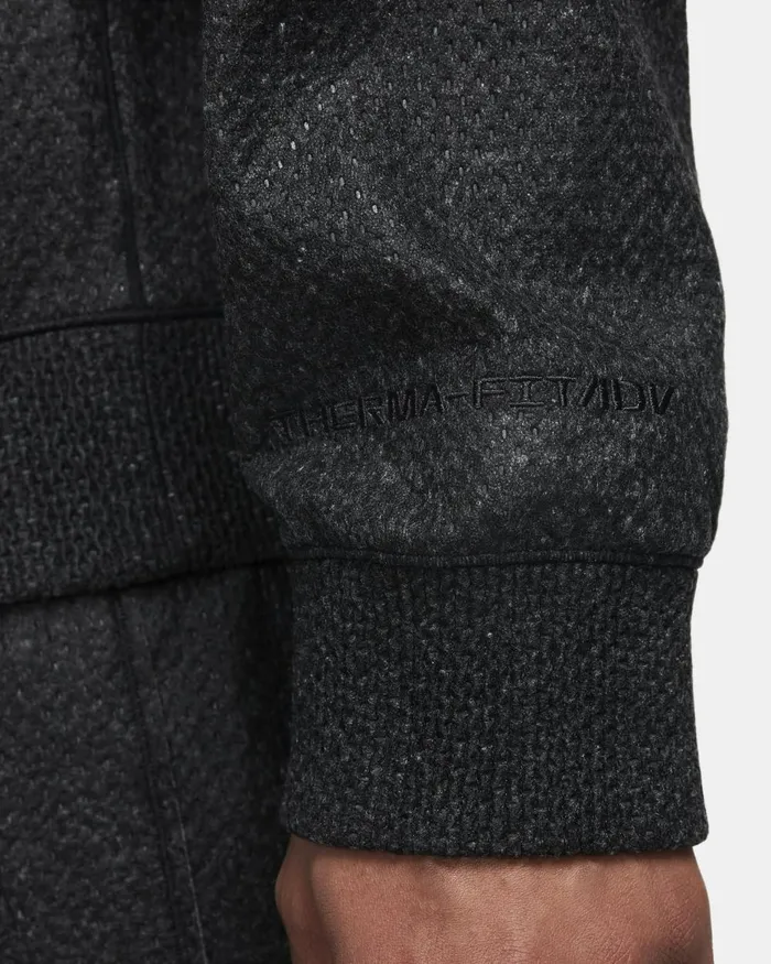 Men Nike Hoodies And Sweatshirts Forward Crew Anthraciteblackblack