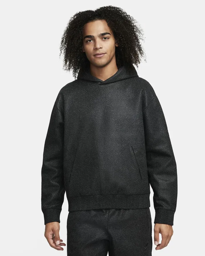 Men Nike Hoodies And Sweatshirts Forward Hoodie Anthraciteblackblack