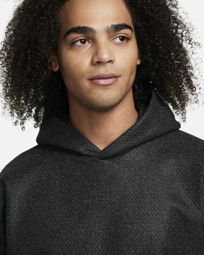Men Nike Hoodies And Sweatshirts Forward Hoodie Anthraciteblackblack