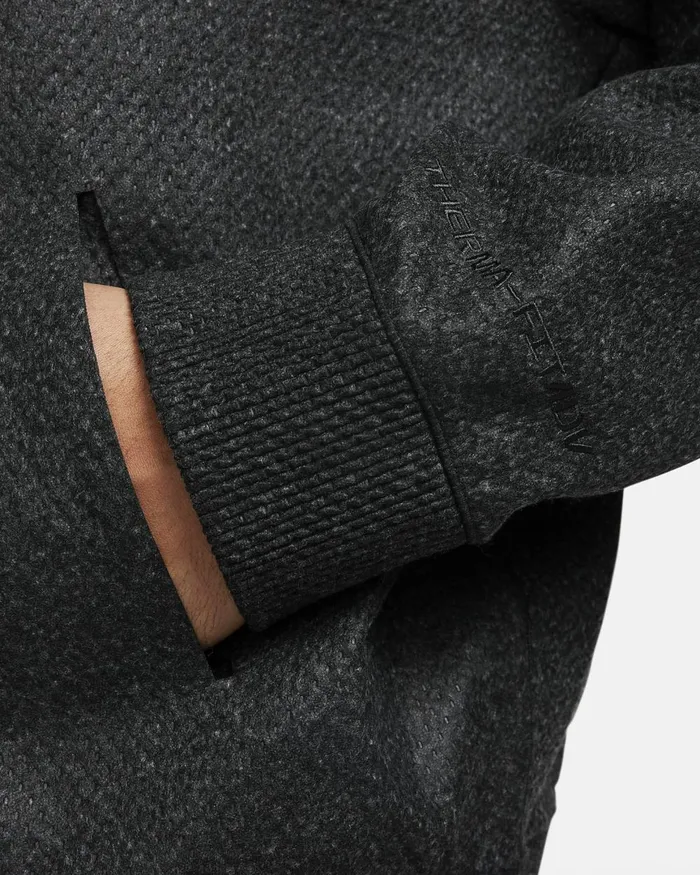 Men Nike Hoodies And Sweatshirts Forward Hoodie Anthraciteblackblack