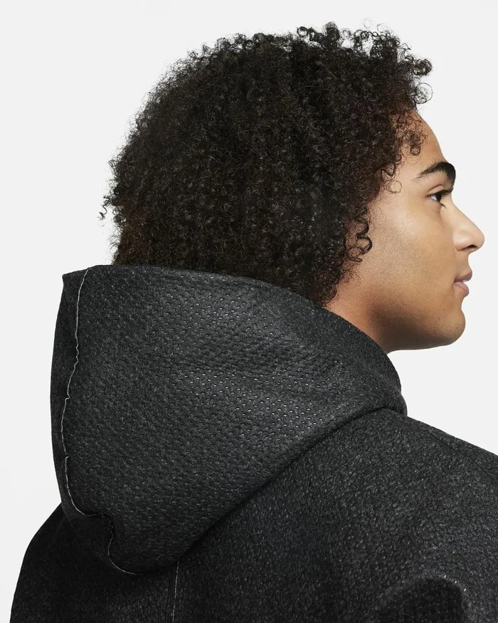 Men Nike Hoodies And Sweatshirts Forward Hoodie Anthraciteblackblack