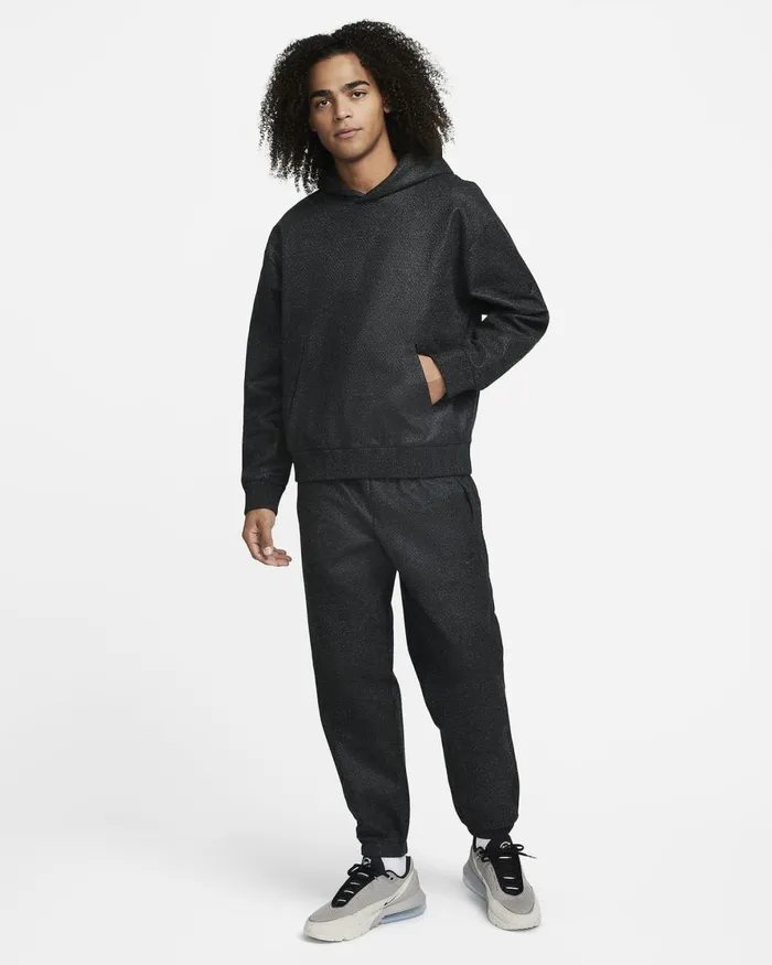 Men Nike Hoodies And Sweatshirts Forward Hoodie Anthraciteblackblack