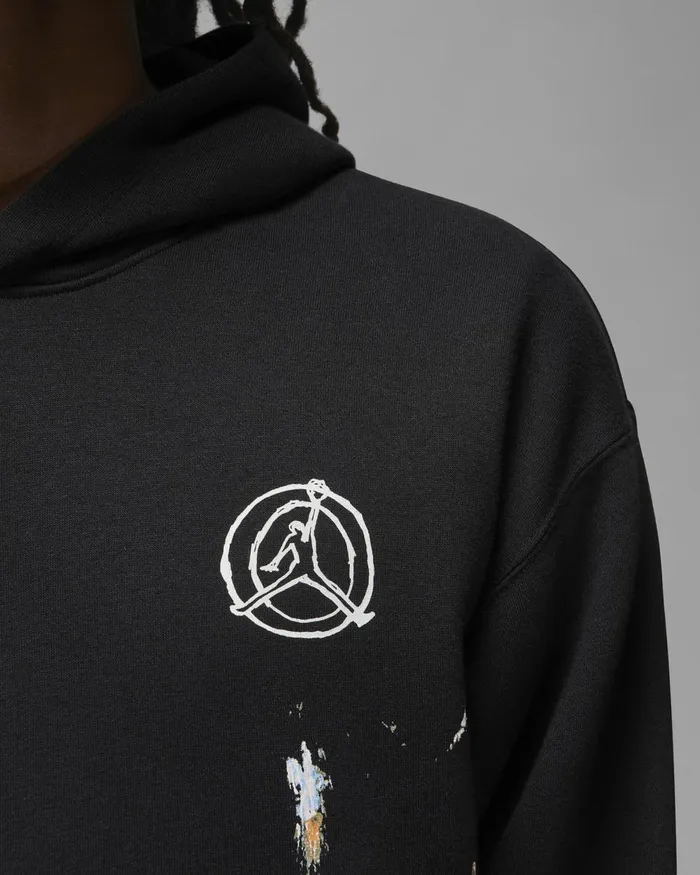 Men Nike Hoodies And Sweatshirts Jordan Artist Series By Jammie Holmes Black
