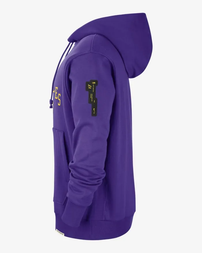 Men Nike Hoodies And Sweatshirts Los Angeles Lakers Standard Issue 202324 City Edition Field Purple