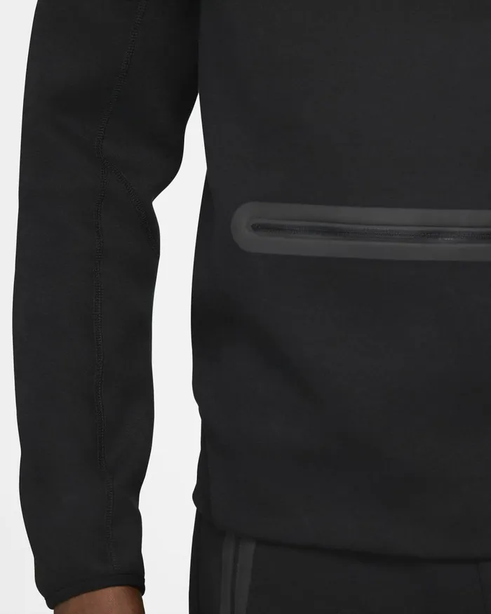 Men Nike Hoodies And Sweatshirts Sportswear Tech Fleece Blackblack
