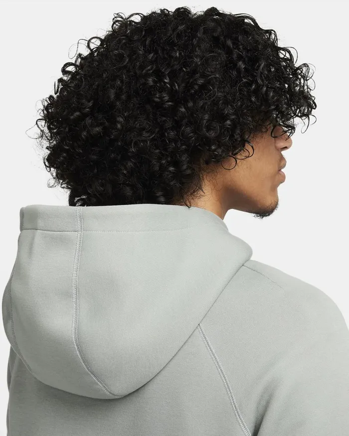Men Nike Hoodies And Sweatshirts Sportswear Tech Fleece Mica Greenblack