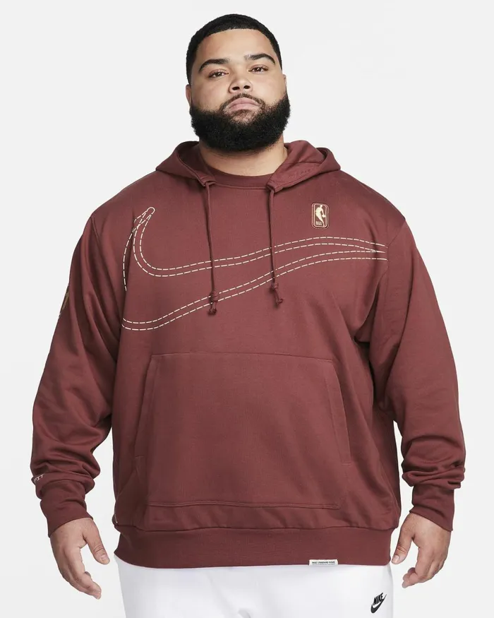 Men Nike Hoodies And Sweatshirts Team 31 Standard Issue Dark Pony