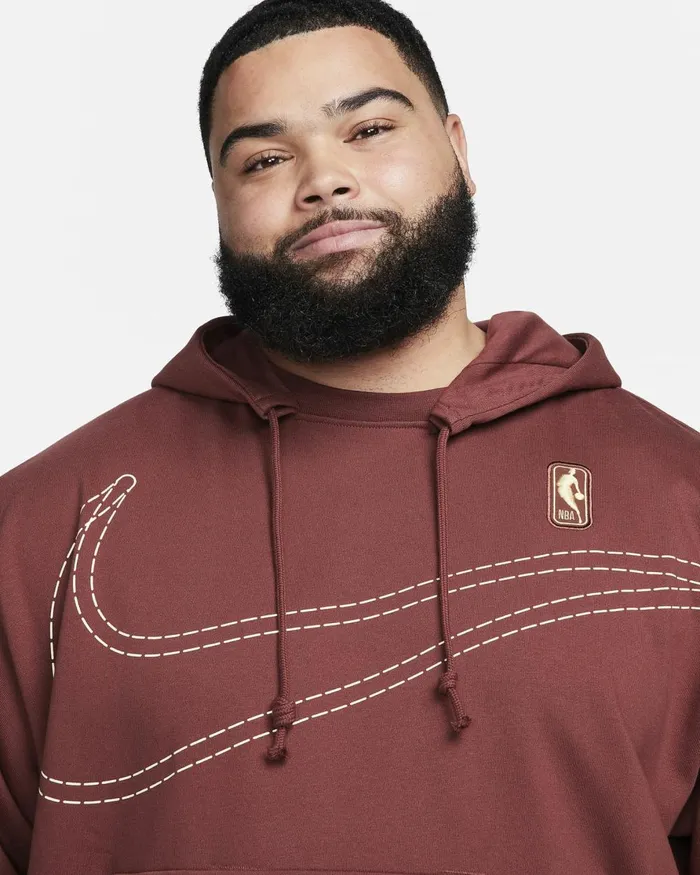 Men Nike Hoodies And Sweatshirts Team 31 Standard Issue Dark Pony