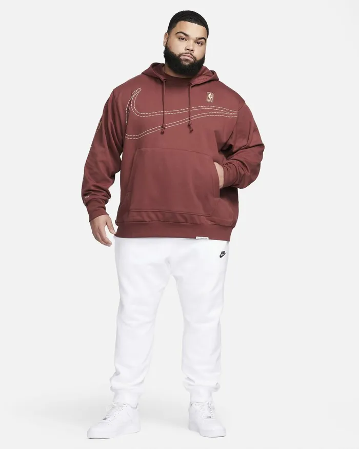 Men Nike Hoodies And Sweatshirts Team 31 Standard Issue Dark Pony