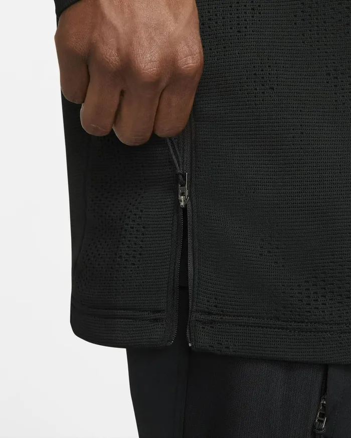 Men Nike Hoodies And Sweatshirts ThermaFIT ADV APS Blackwhite