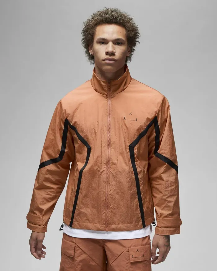 Men Nike Jackets Jordan 23 Engineered Rust Oxide