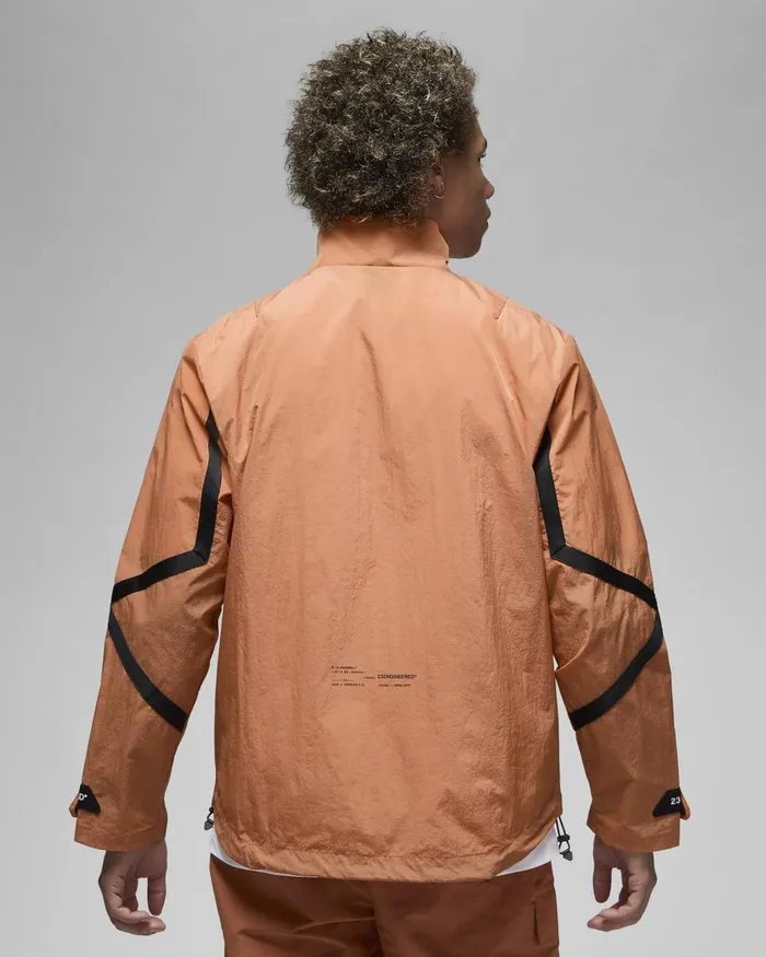 Men Nike Jackets Jordan 23 Engineered Rust Oxide
