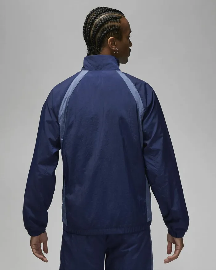 Men Nike Jackets Jordan Sport Jam Midnight Navydiffused Bluewhite