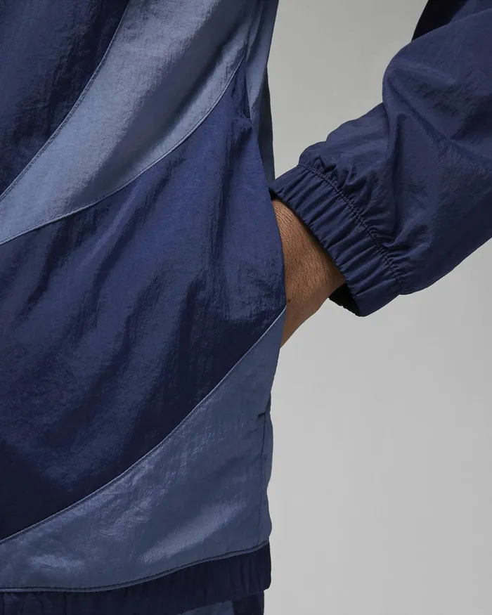 Men Nike Jackets Jordan Sport Jam Midnight Navydiffused Bluewhite