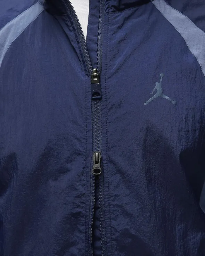 Men Nike Jackets Jordan Sport Jam Midnight Navydiffused Bluewhite
