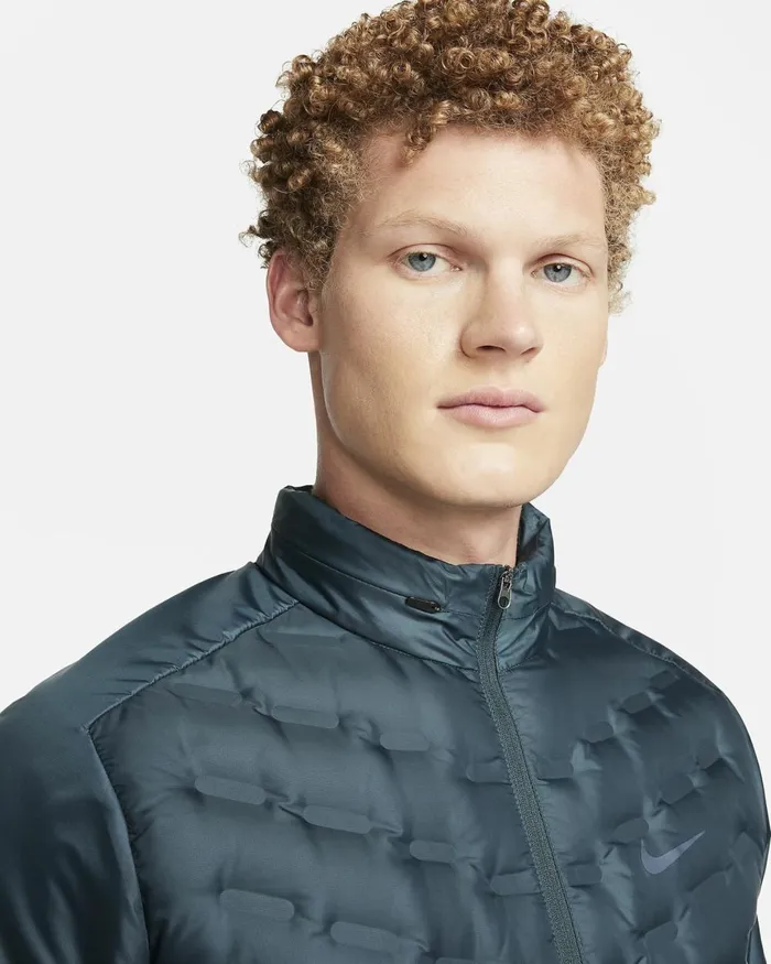 Men Nike Jackets ThermaFIT ADV AeroLoft Deep Jungle