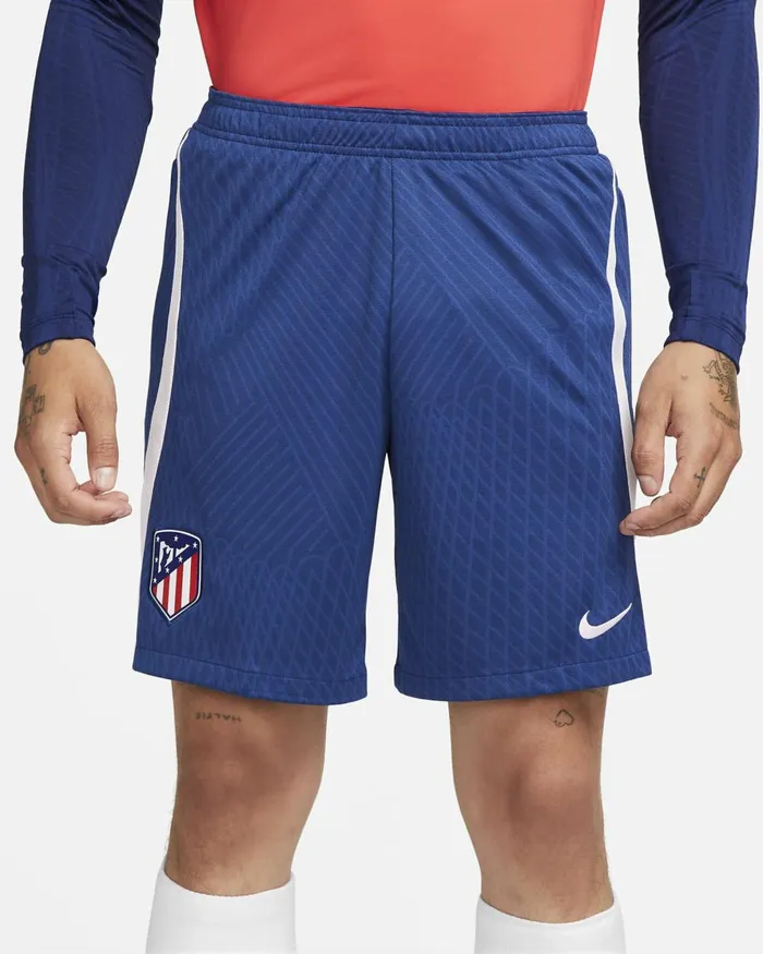 Men Nike Shorts Atltico Madrid Strike Blue Voidregal Pinkregal Pink