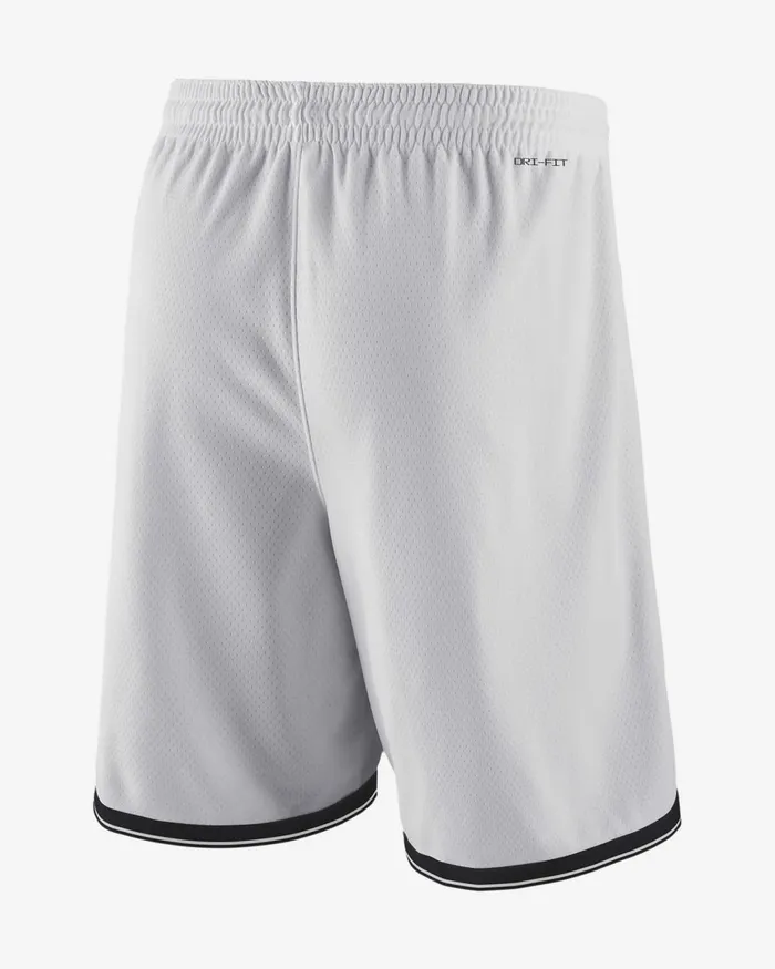 Men Nike Shorts Brooklyn Nets Whiteblack