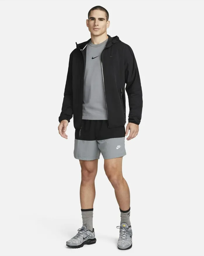 Men Nike Shorts Club Blacksmoke Greywhite