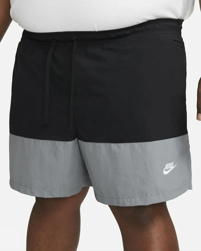 Men Nike Shorts Club Blacksmoke Greywhite