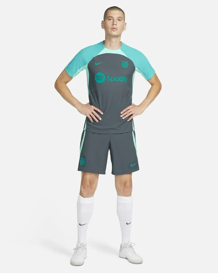 Men Nike Shorts FC Barcelona Strike Elite Thunder Bluelight Aquaenergy