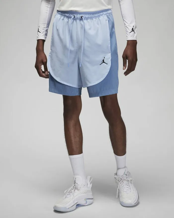 Men Nike Shorts Jordan DriFIT Sport Royal Tintwork Blueblack