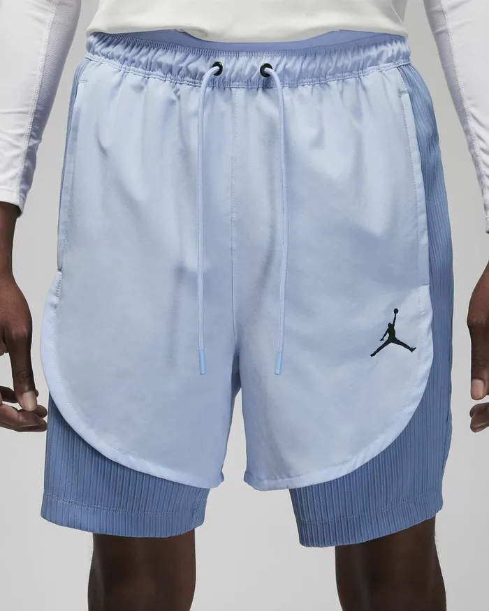 Men Nike Shorts Jordan DriFIT Sport Royal Tintwork Blueblack