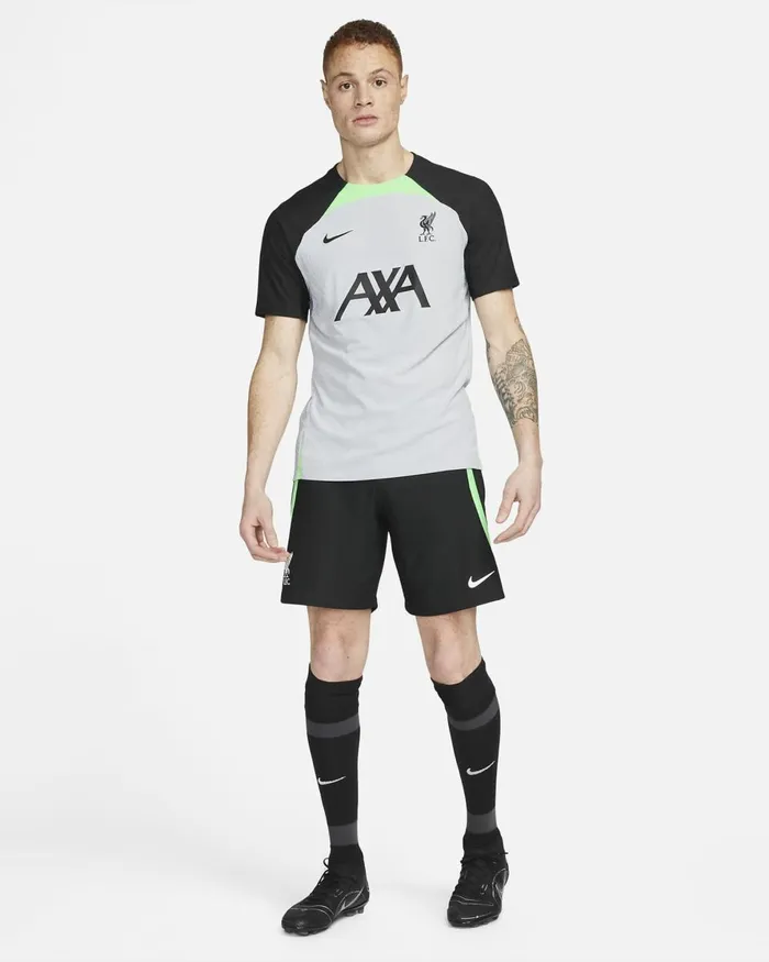 Men Nike Shorts Liverpool FC Strike Elite Blackpoison Greenwhite