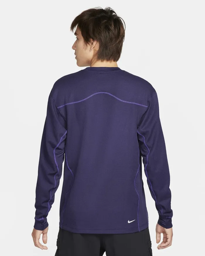Men Nike Tops And TShirts ACG DriFIT ADV 039Goat Rocks039 Purple Inkpurple Cosmossummit White