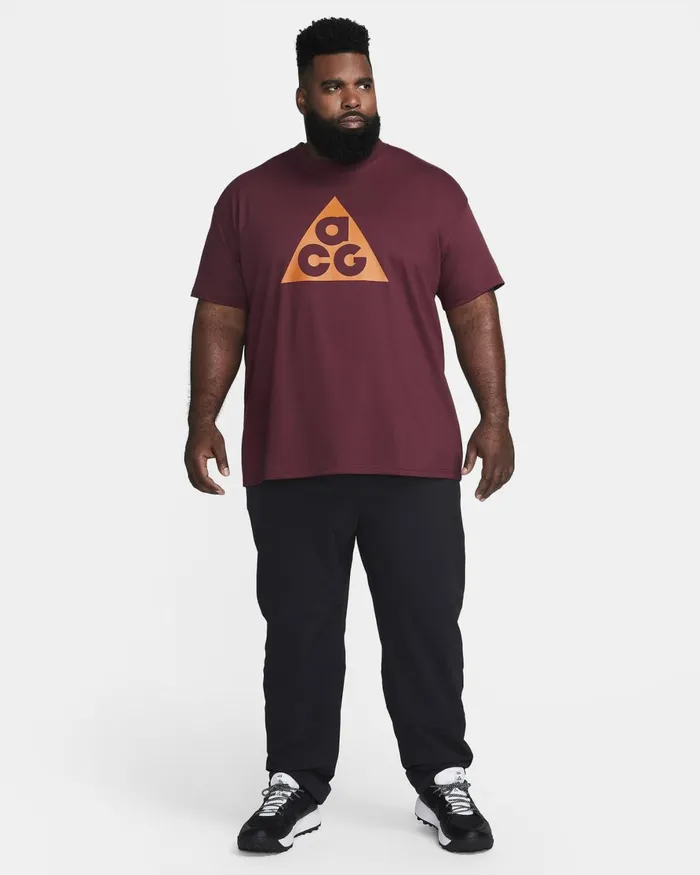Men Nike Tops And TShirts ACG Night Maroon