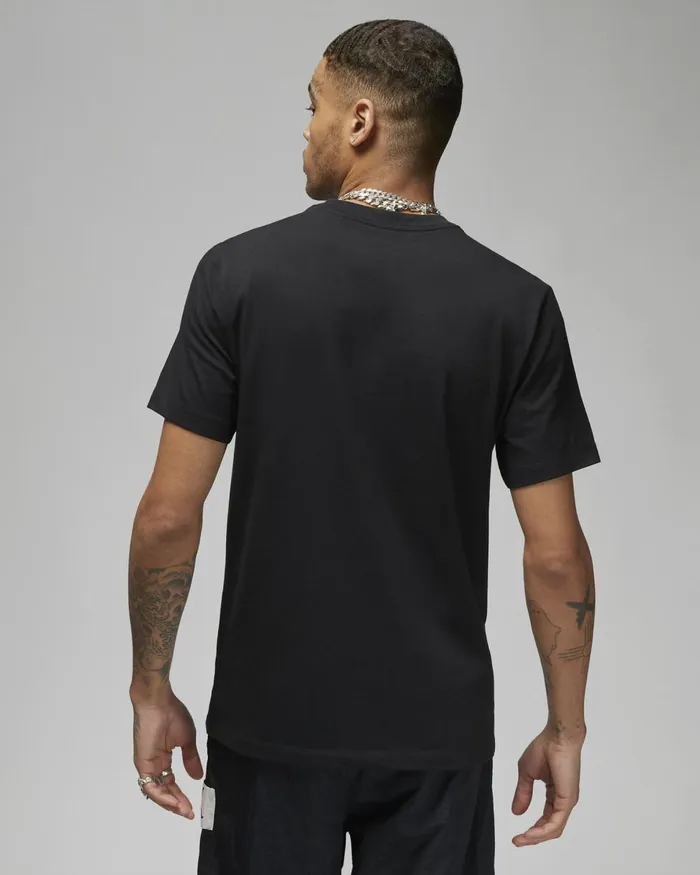 Men Nike Tops And TShirts Jordan Flight Essentials Blackgym Red