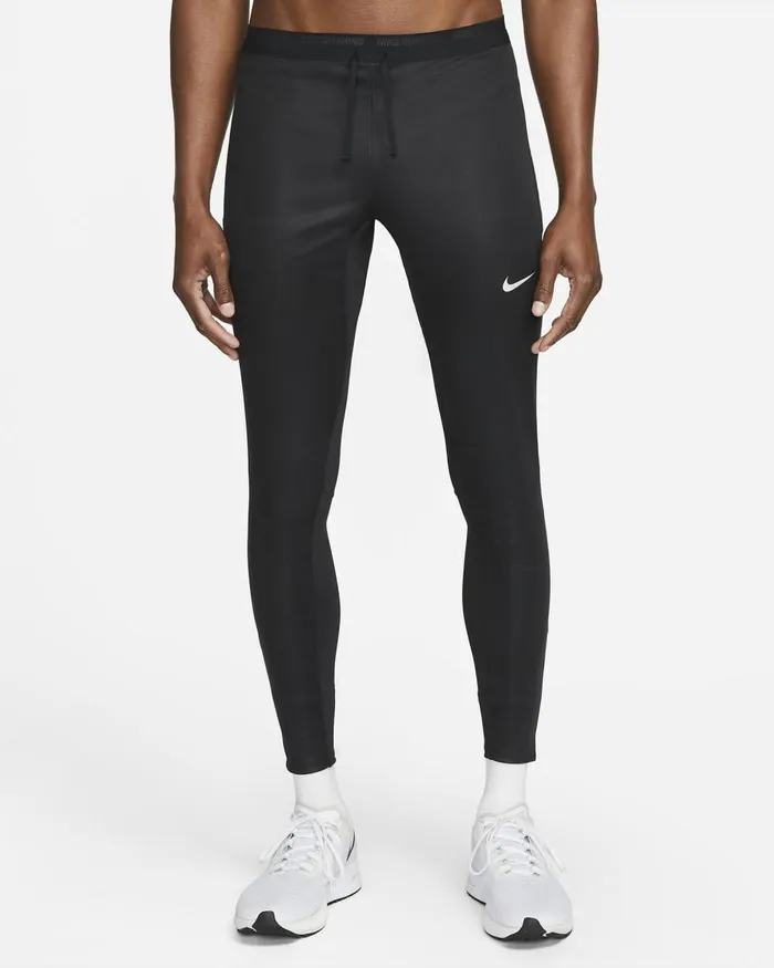 Men Nike Trousers And Tights StormFIT Phenom Elite Black