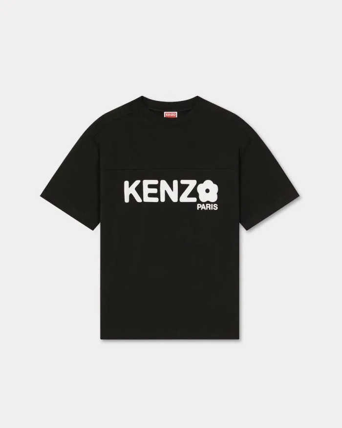 Men Oversize 039Boke Flower 20039 Tshirt Black Kenzo Tshirts And Polos